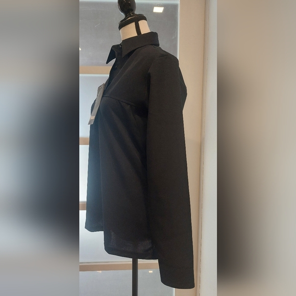 Blauer Women's Long Sleeve Black Tee - Picture 3 of 9